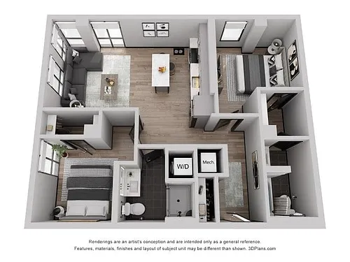 Floor plan B3