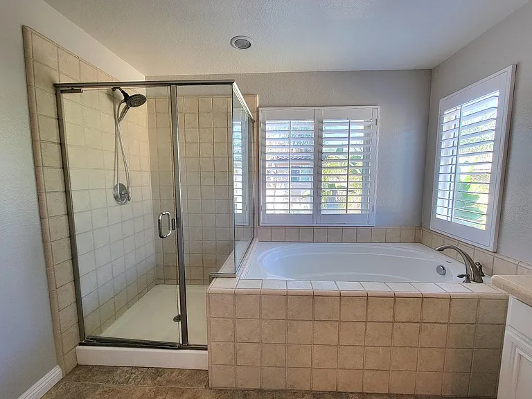 Master bathroom shower