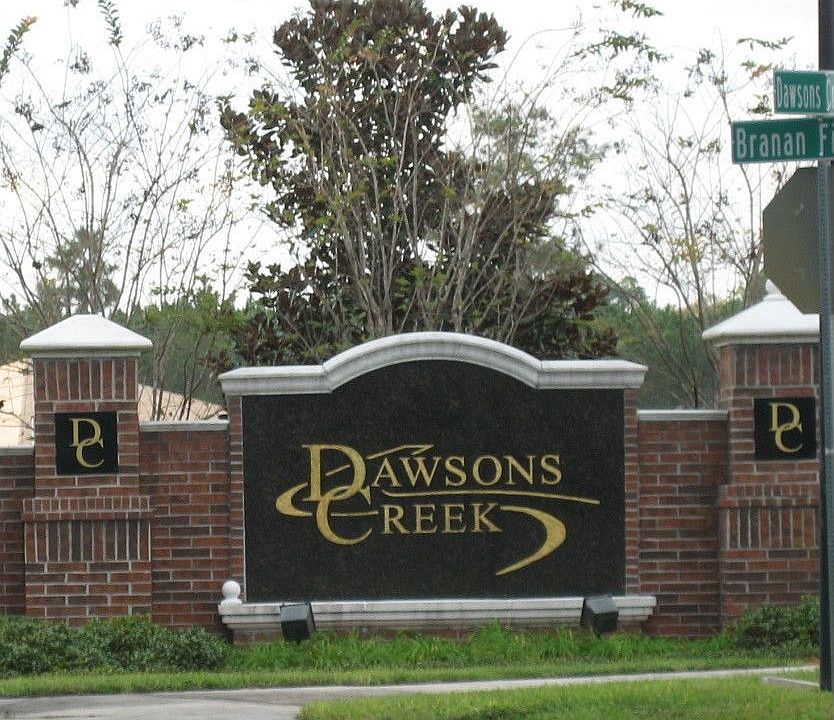 Dawsons Creek entry way