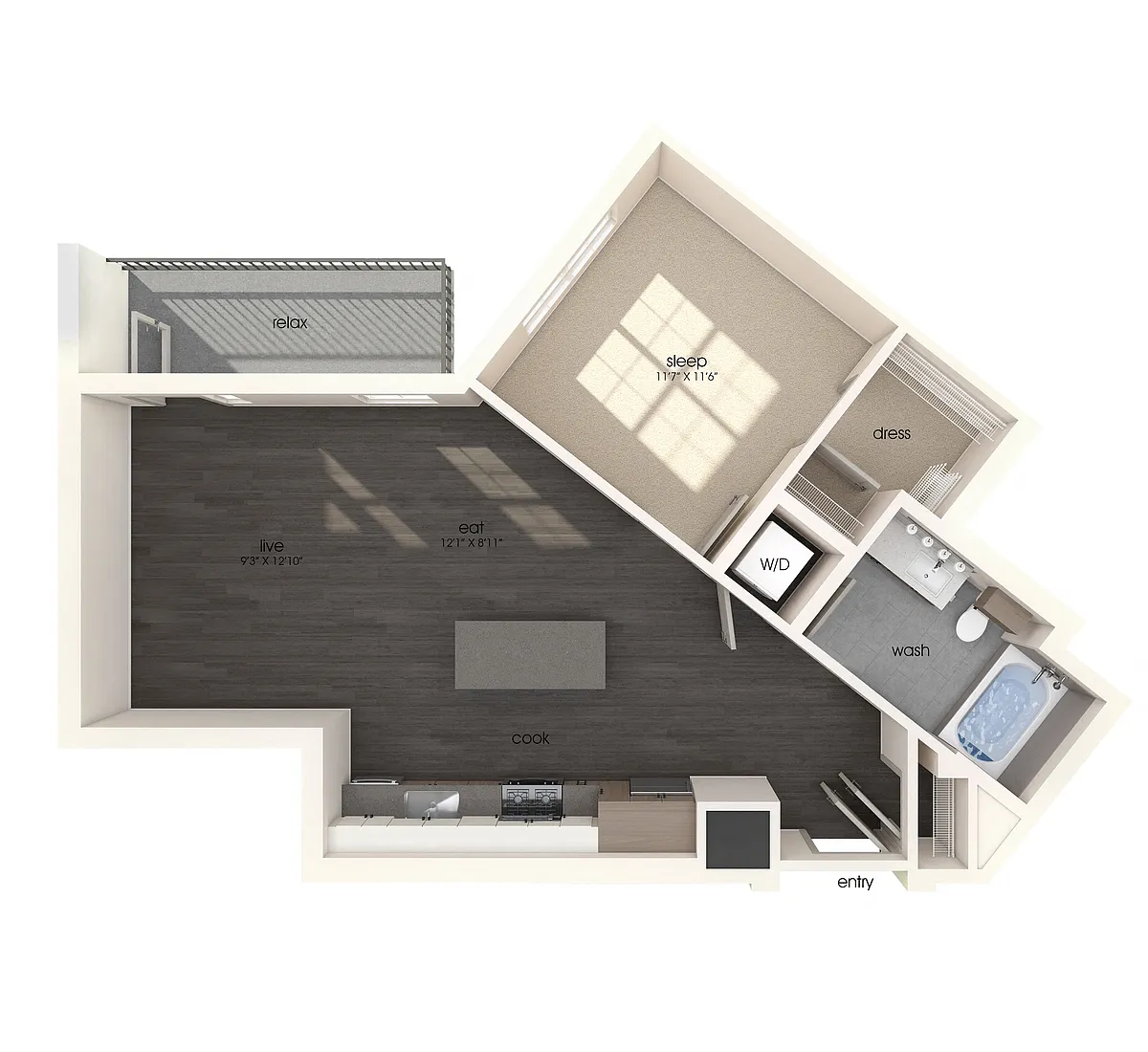 Floor plan A03