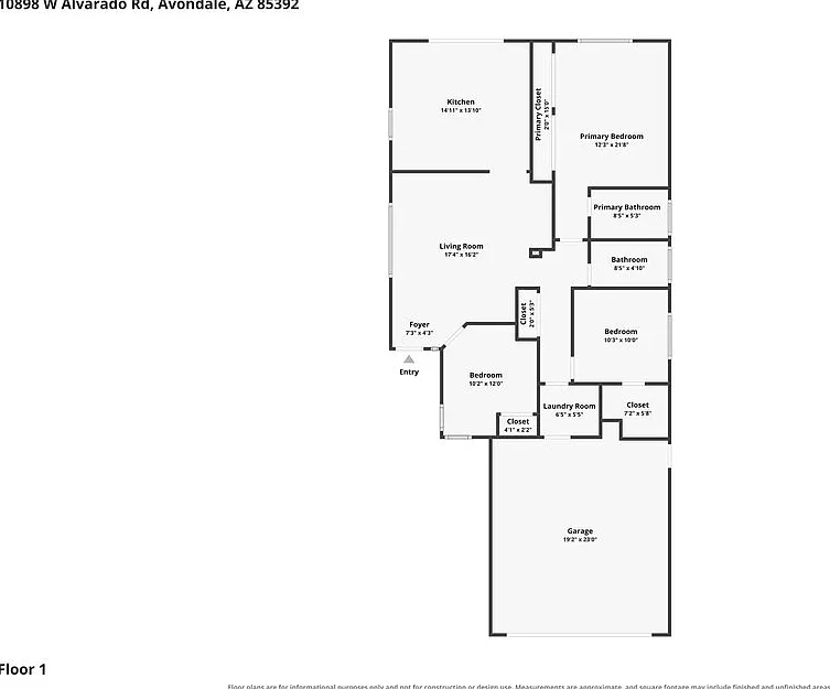 3 bed, 2.0 bath, 1240 sqft, $1,915 — Photo 2