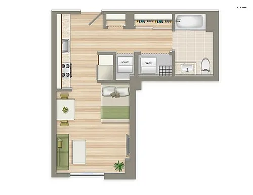 Floor plan Studio - C