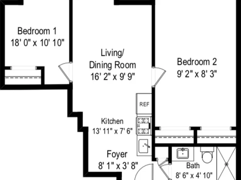 04 Tier Layout (1 bath)