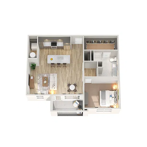 Floor plan A21
