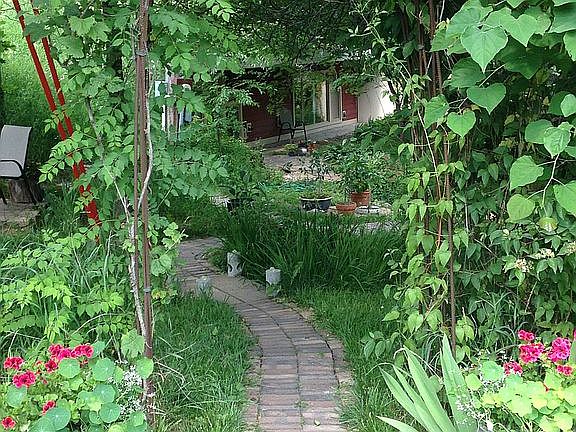 Sidewalk to House