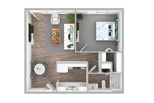 Floor plan Cobalt - Platinum