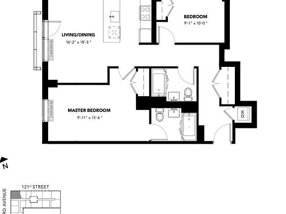 2nd image of 210 E 121st St #5Y