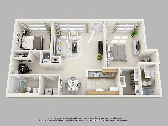 Floor plan Rosemont