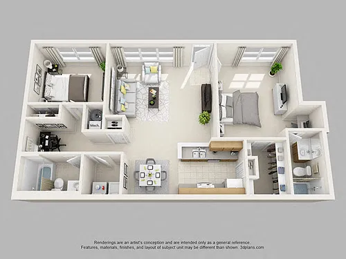 Floor plan Rosemont