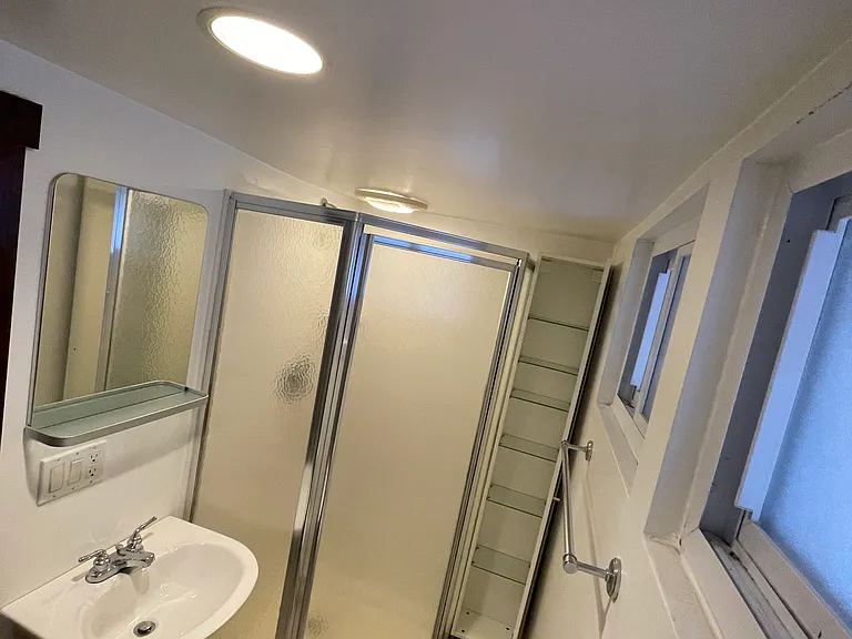 Basement bathroom