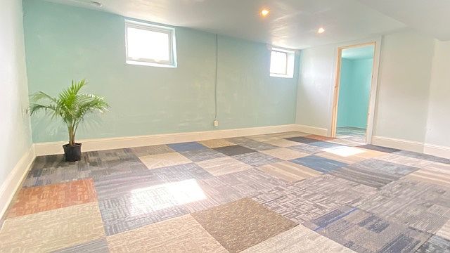 Massive primary bedroom with large walk-in closet.