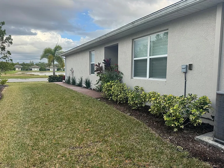 Private, corner villa lot is a rare find for pet lovers. Surrounded by lush, mature landscaping.
