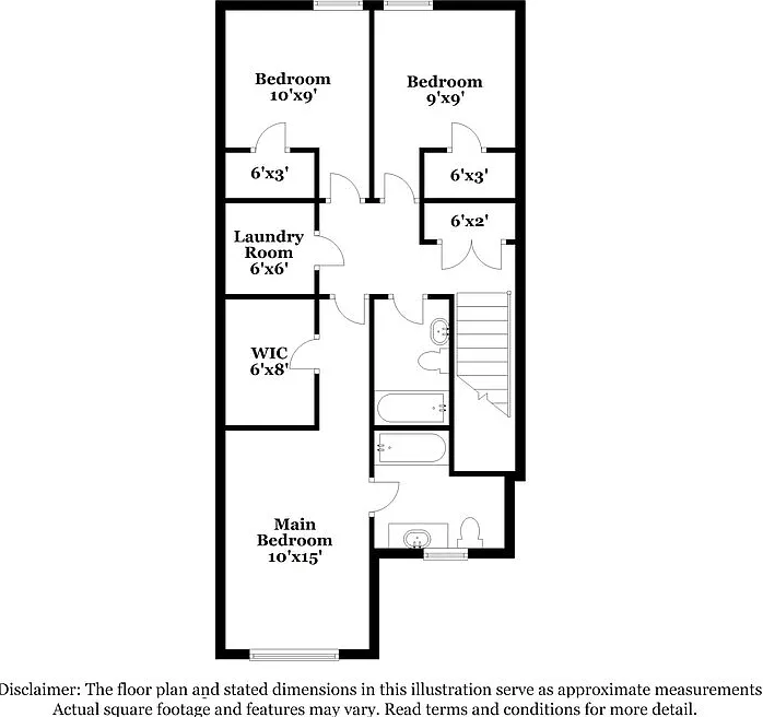 3 bed, 2.5 bath, 1285 sqft, $1,685 — Photo 3