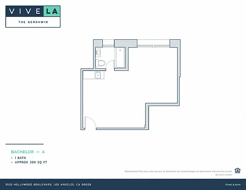 Floor plan Studio