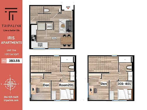 Floor plan Townhouse D