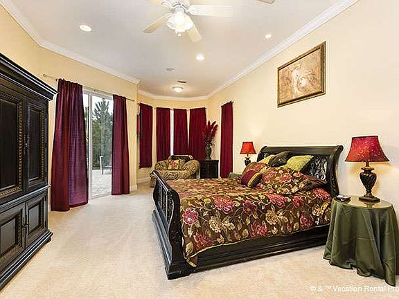 Lower level Master suite.