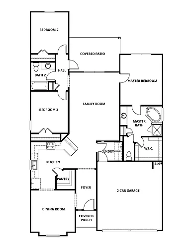 Floor plan Ontario