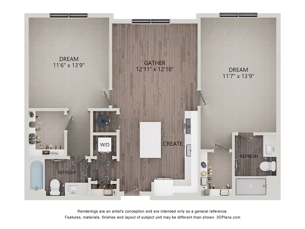 Floor plan F01