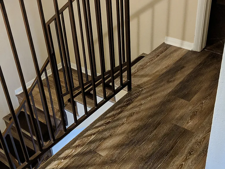 upstairs hallway