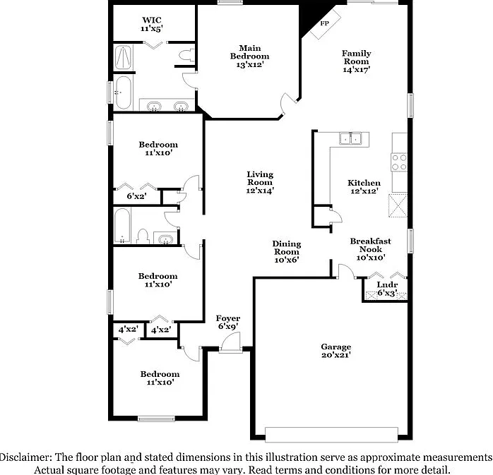4 bed, 2.0 bath, 1761 sqft, $2,920 — Photo 2