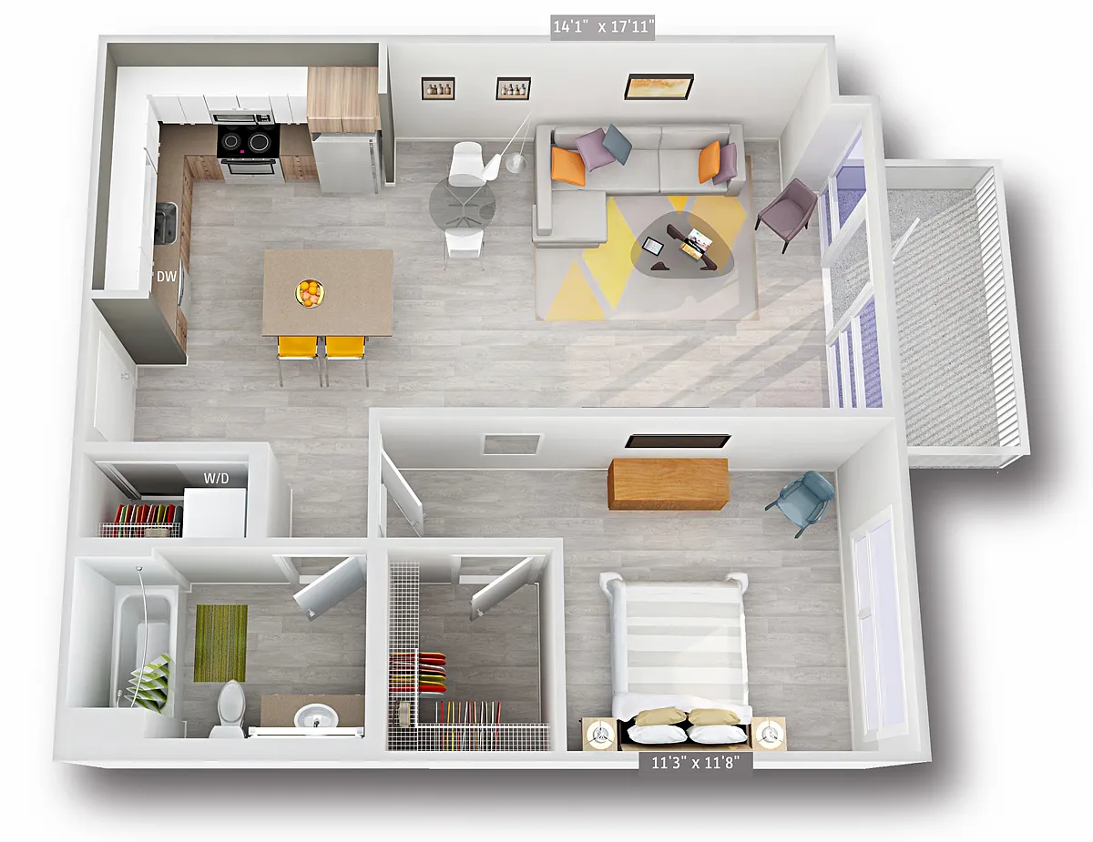 Floor plan A8