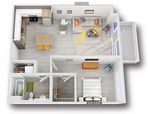 Floor plan A8