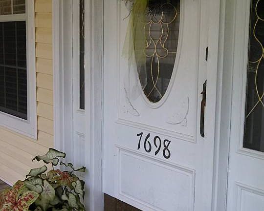 Welcoming front door