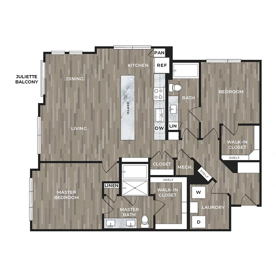 Floor plan B3