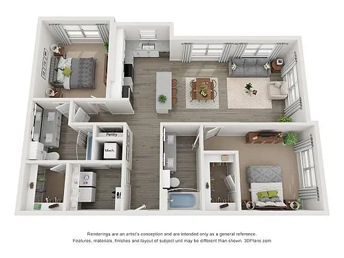 Floor plan Hunter
