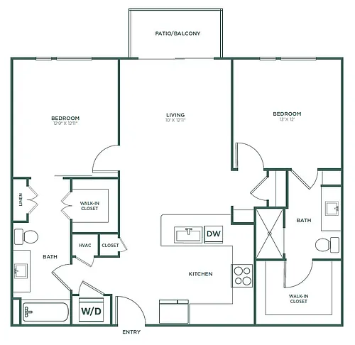 Floor plan B1