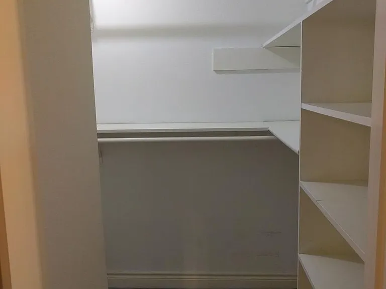 Large walk in closet