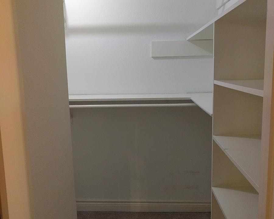 Large walk in closet