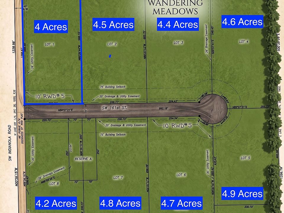 1st image of 0 SW 161st St Lot 1