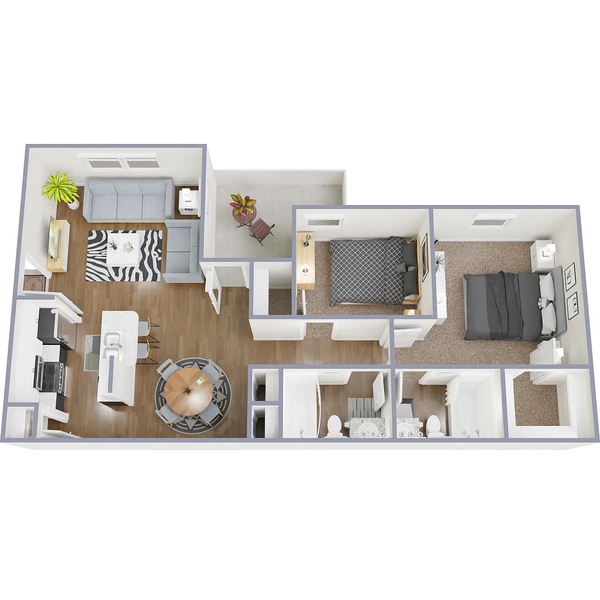 Floor plan B3