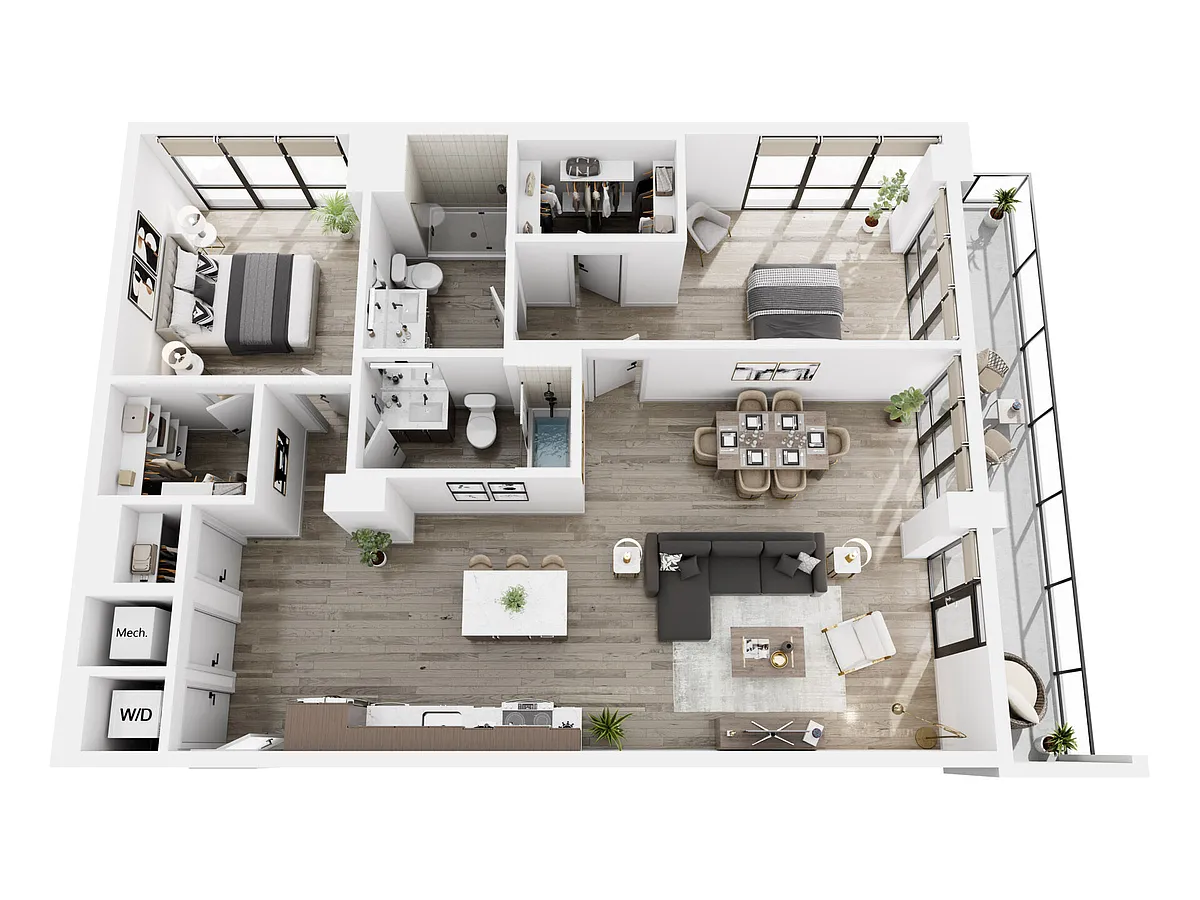 Floor plan B4
