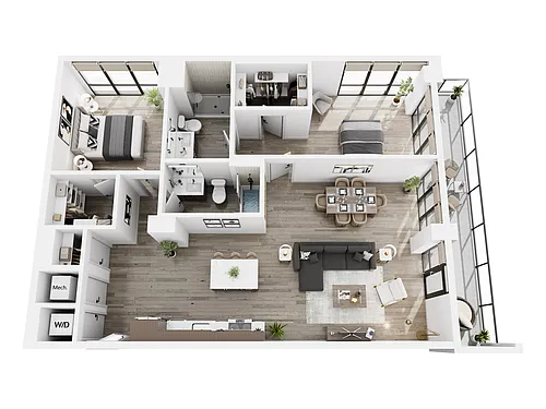 Floor plan B4