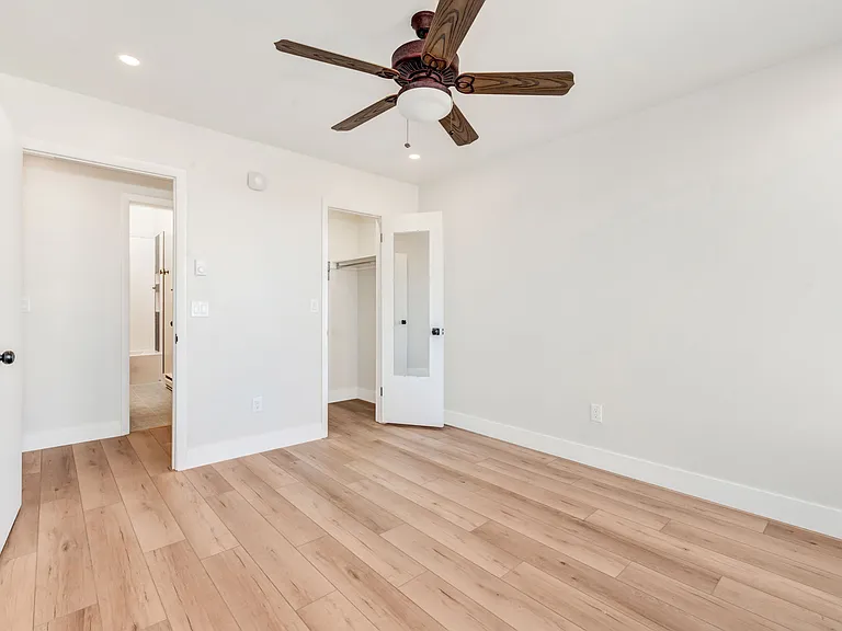 Bedroom #1 - on main level. Full bathroom across the hallway