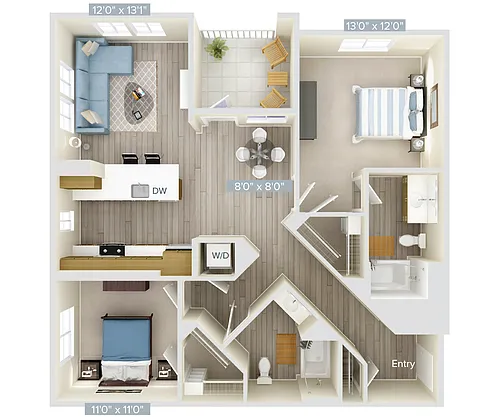 Floor plan B4-1179-1