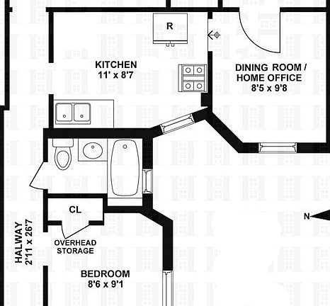 5th image of 371 Edgecombe Ave APT 4B
