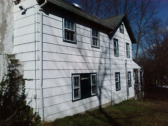 east side of house