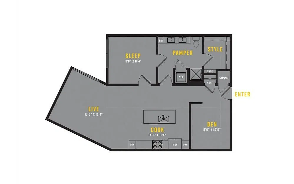 Floor plan BD1
