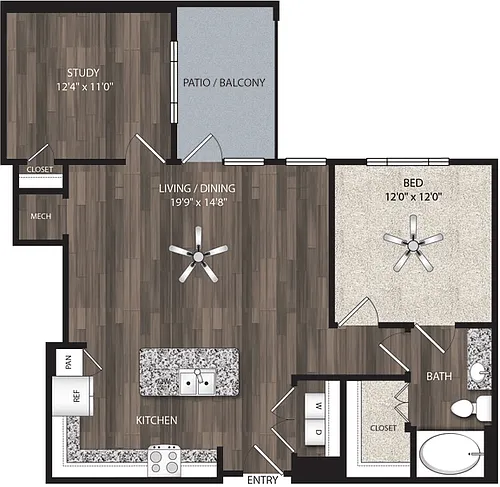 Floor plan A12
