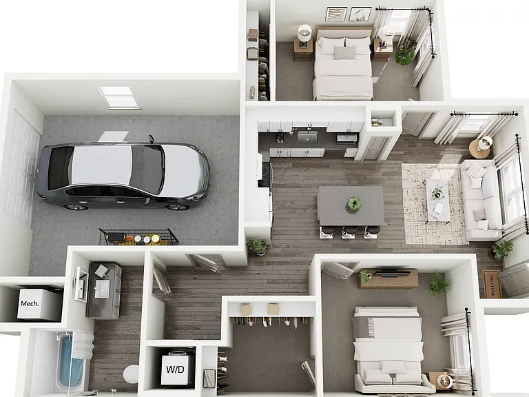 Crest floor plan Ascend at Old Town