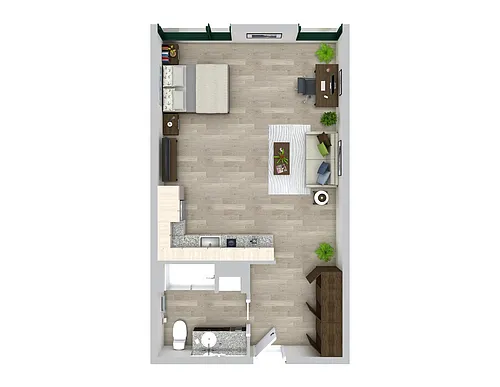 Floor plan The Calvert