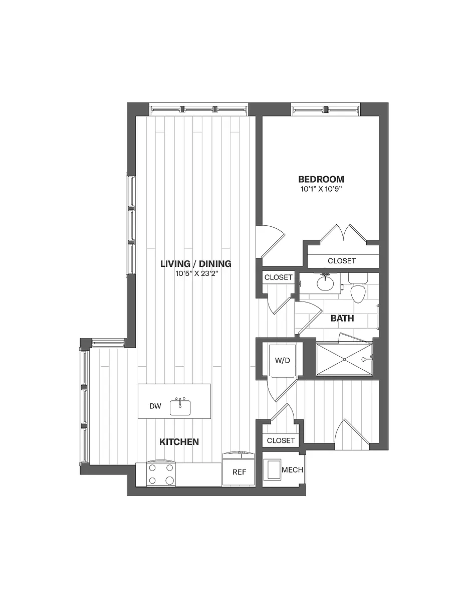Floor plan 1C