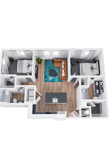 Floor plan B2
