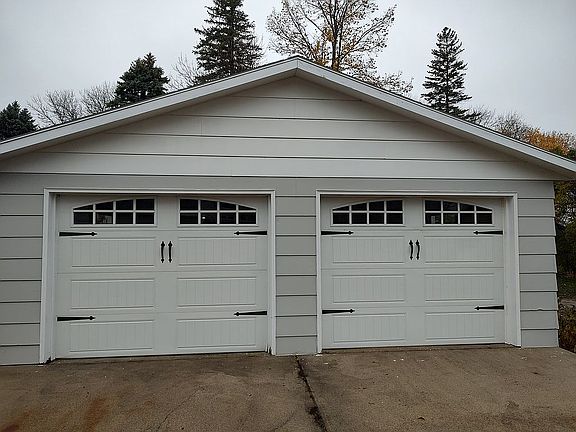 Two car detached garage