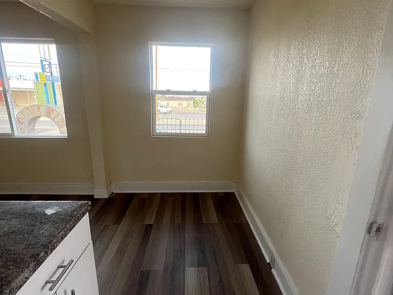Dining area next to kitchen
