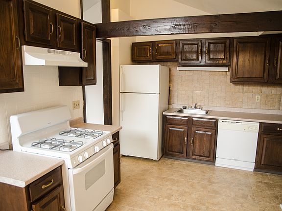 Kitchen view from dining room