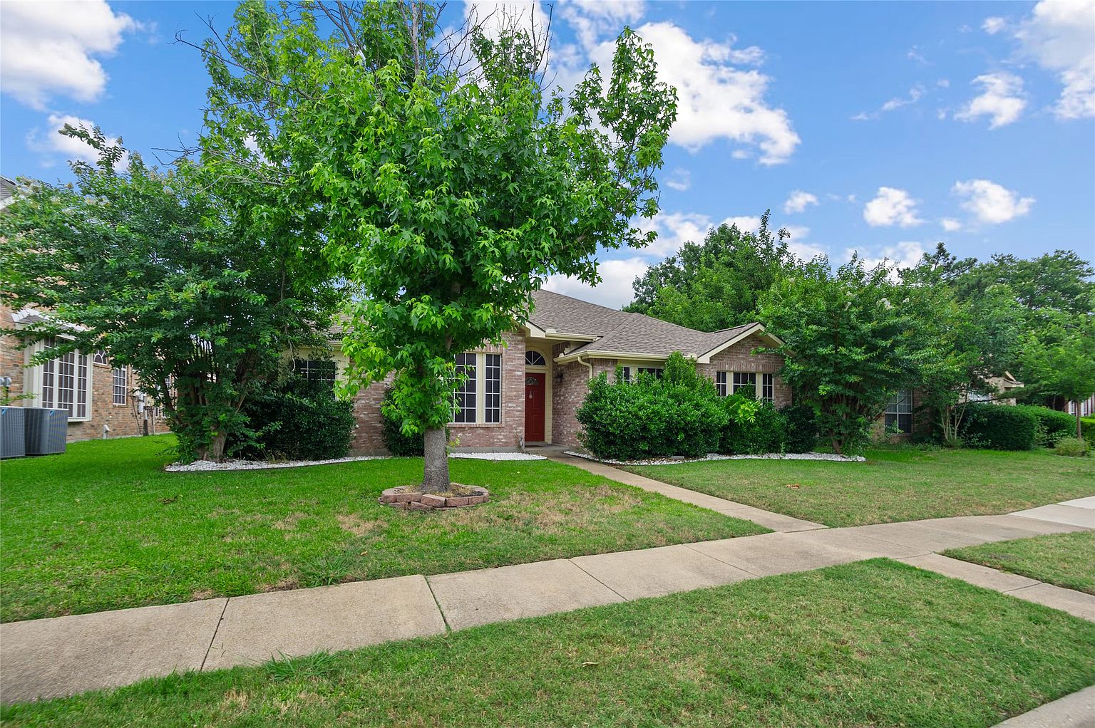 Spacious family home with kitchen and living area